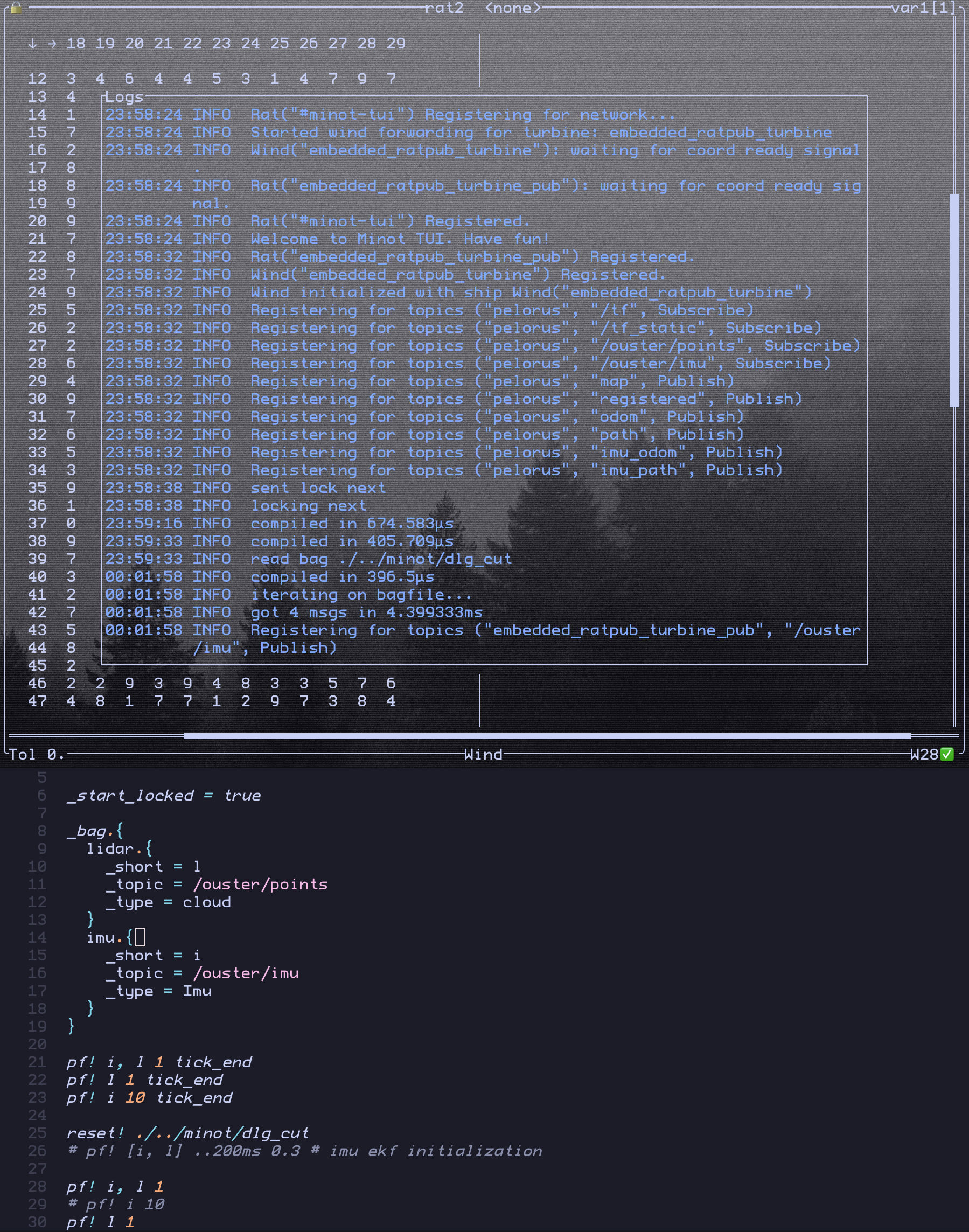 Query a Bagfile